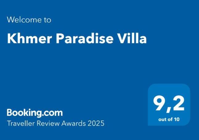 Khmer Paradise Villa Siem Reap Dış mekan fotoğraf
