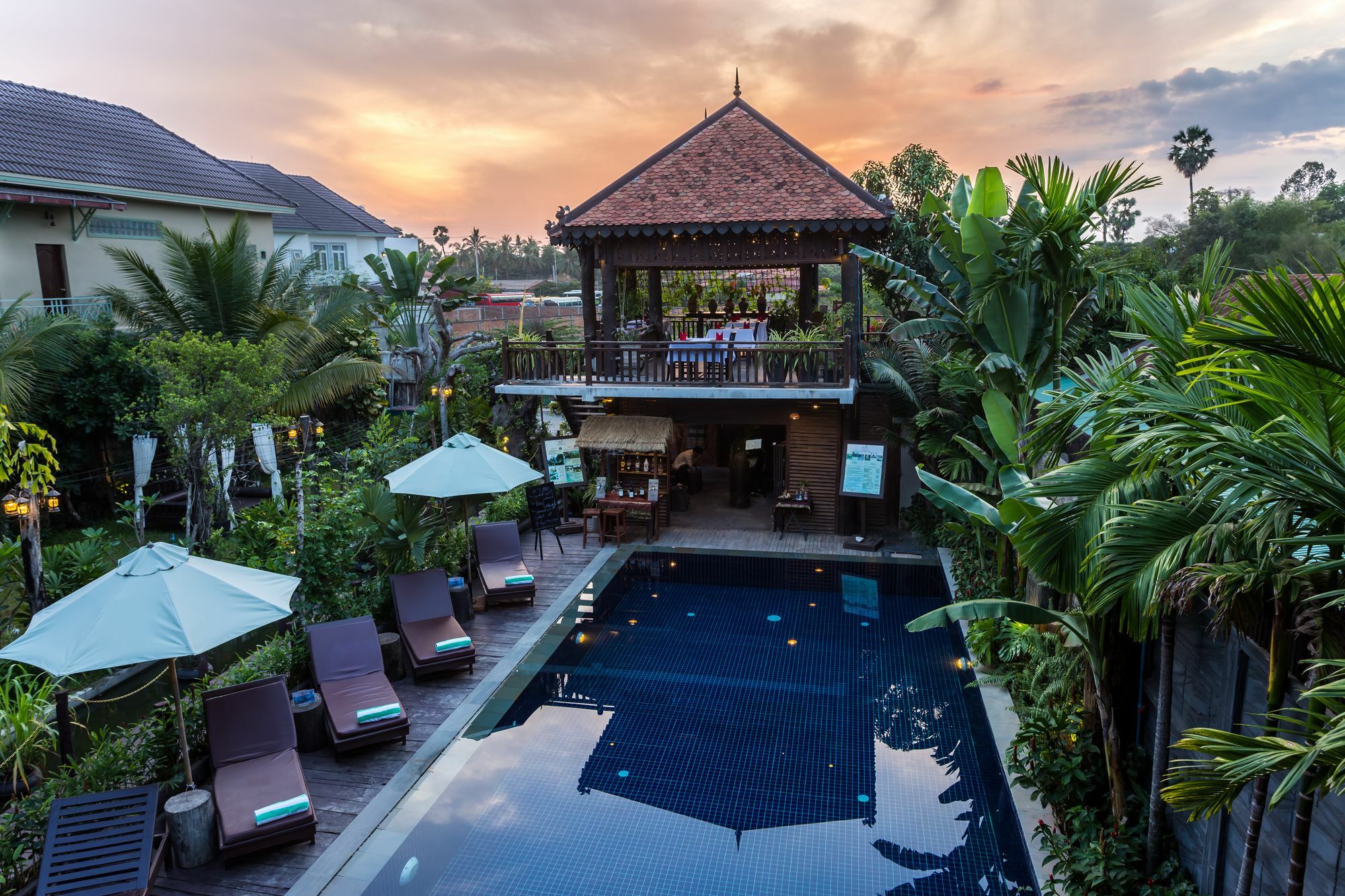 Khmer Paradise Villa Siem Reap Dış mekan fotoğraf